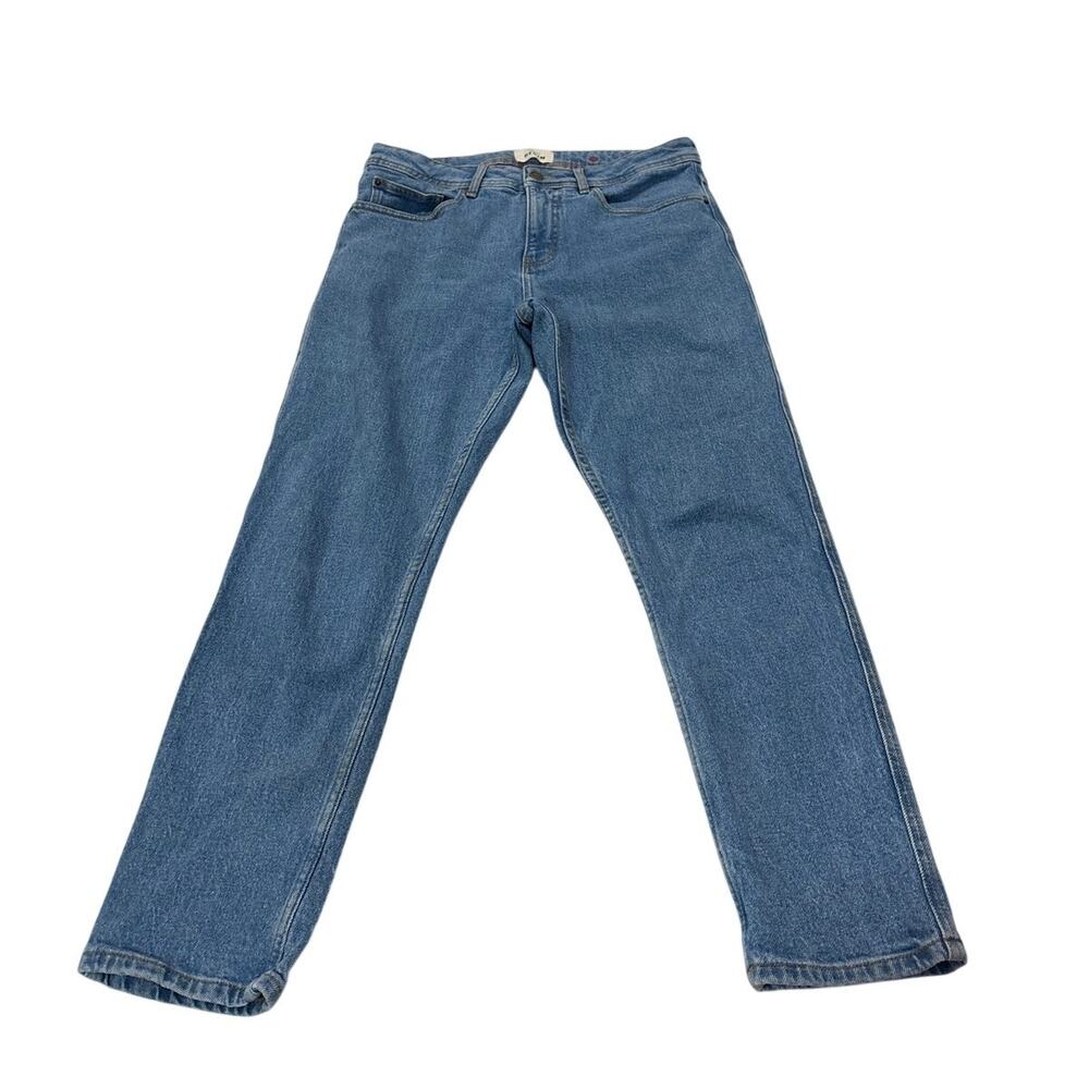 Sezane Womens 40 US 30 Le Slim Parfait Denim Jeans Skinny Closet Staple Designer